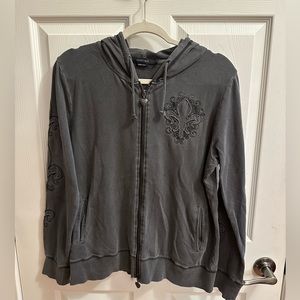 Women's Vertigo Paris Full Zip Hoodie Sz XL